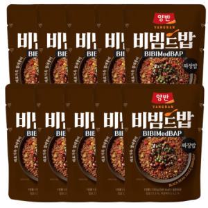 동원 양반 비빔드밥 짜장밥 250g x 10개