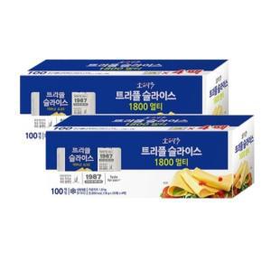 동원 소와나무 트리플 슬라이스치즈 1.8kg 2개