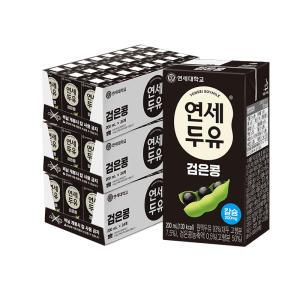 연세두유 검은콩 두유 200ml 72팩 / 칼슘, 무첨가