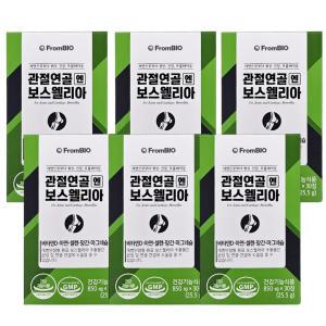 프롬바이오 관절연골 엔 보스웰리아 850mg x 30정 x 6개