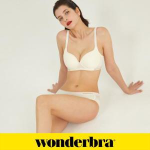 [Wonderbra]  풀커버리지 플러스 브라팬티 2종세트 바닐라크림 WBW3M23_T