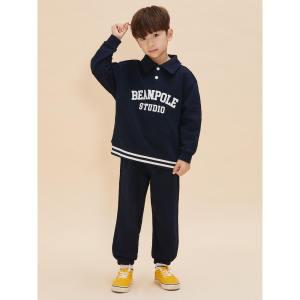 [BEANPOLE KIDS]바서티 칼라 상하 스 세트 네이비(BI4841U02R)