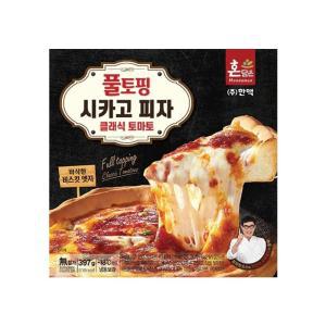 한맥 풀토핑 시카고피자 클래식토마토 410g