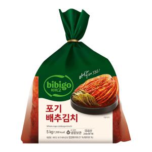 비비고 김장김치 포기김치 자취반찬 5KG 오늘출발