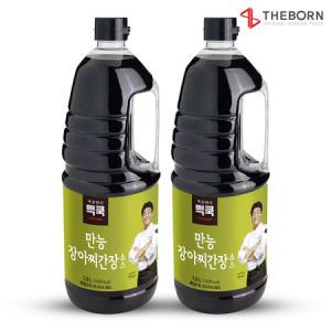 더본 백종원 만능 장아찌 간장소스 1.8L 2개