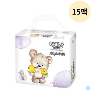 나비잠 매직소프트 밴드형 기저귀 특대형 32p 15팩