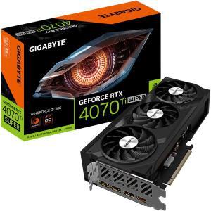 GIGABYTE GeForce RTX 4070 Super V2 16G 게이밍 비디오 카드 오리지널 무료  신제품