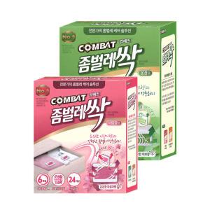 컴배트 좀벌레싹 아로마 서랍장24개입 + 허브 옷장6개입