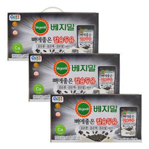 베지밀 검은콩＆깨＆쌀 두유 190ml 20입 x 3박스