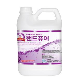 산케미칼/핸드퓨어 3.75L/핑크/젤타입/물비누/손세정