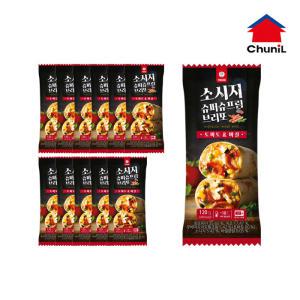 천일 소시지 슈퍼슈프림 브리또 120g x 12개