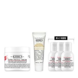 [키엘](강남점)[10] NEW 울트라 훼이셜 크림 4.0세대 125ml 세트 (+토너 대용량 증정)