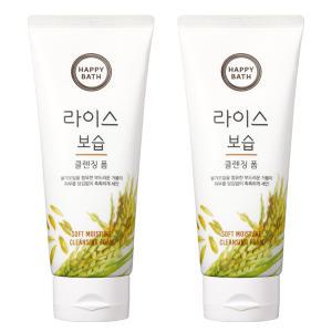 AP 해피바스 라이스 보습 클렌징 폼 200g x2개