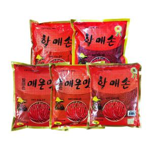 할매손 혼합고춧가루 다데기양념 순한맛 매운맛 1KG 김치용 아주매운맛