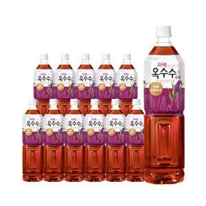 웅진 자색 옥수수수염차, 1.5L, 12개