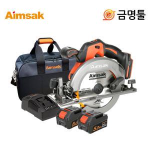 아임삭 충전 원형톱 BL22S805 24V 5.0AH 6.5인치 BL22S806 후속 무선 스킬 쏘