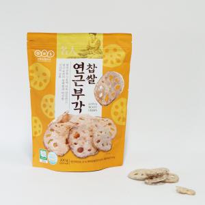 [오희숙 전통부각] 찹쌀연근부각 200g