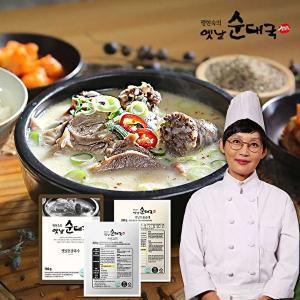 [팽현숙옛날집]팽현숙 옛날순대국(육수 8팩+국밥고기 4팩+순대 4팩)