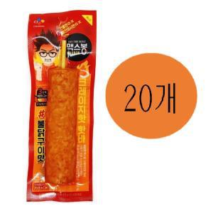 CJ 맥스봉 불닭구이핫바 70g x20개  꼬치핫바 매콤한맛