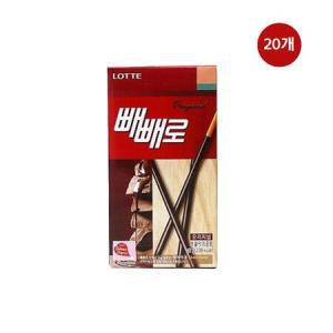 롯데제과 초코 빼빼로 54g [20개]