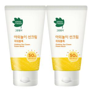 그린핑거 야외놀이 선크림 파워블록 80ml(SPF50+)x2개