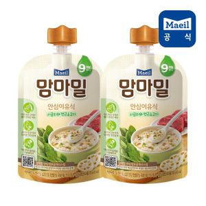 맘마밀 시금치 연근 100g 20팩