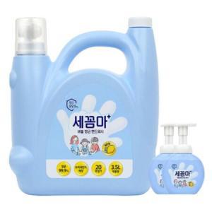 세꼼마 핸드워시 3.5L 레몬향 1개