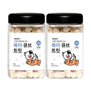 뽀시래기 고양이 동결건조 트릿, 북어, 85g, 2개