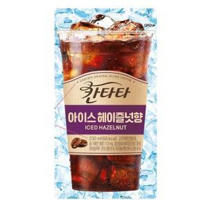 칸타타 아이스 파우치 헤이즐넛향 230ml 50팩