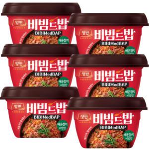 동원 양반 비빔드밥 매운 참치 비빔밥 컵밥 x 6개