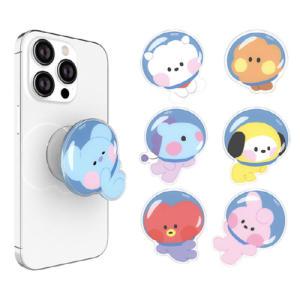 BT21 미니니 스페이스 에폭시 톡 그립 톡홀더 스마트톡 S2B