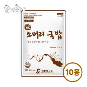 선봉식품 소머리국밥 냉동 600g x 10봉