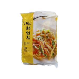 업소용 대용량 대하종합식품 야채튀김 1kg 분식집 가성비 떡볶이