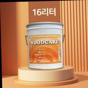 우드케어 오일스테인 woodcare 16리터 01.WC-900(투명) 목재용 페인트 책상