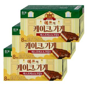 해태 예쓰의 케이크가게 에스프레서&크림맛 280g x 3