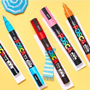 유니 포스카 POSCA PC-1M/3M/5M/8K/마카펜/포스터/팝스타