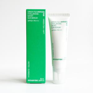 이니스프리 그린티 히알루론산 수분 선세럼 50ml(SPF50+) 1개-