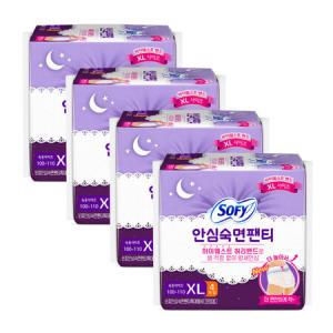 쏘피 안심숙면팬티 XL 4P x 4팩