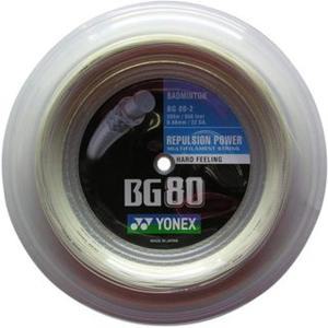 배드민턴 훈련 스트링 배드민턴 스트링 BG80 라켓 스트랩 지구력 훈련 배드민턴 스트링 0 68mm 200m