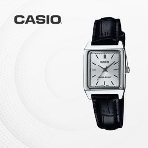 카시오 CASIO 여성 가죽밴드 LTP-V007L-7E1 클래식 김혜수시계 여성시계 V007L LTPV007L7E1