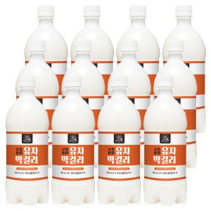 청정 영농조합 고흥 풍양 유자막걸리 6도 750ml * 12병