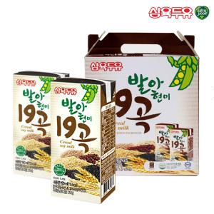 삼육두유 발아현미 19곡 두유 190ml 16팩