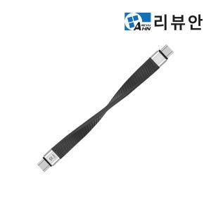 리뷰안 외장SSD USB3.2 C타입 CTOC 케이블 15cm 10Gbps 외장하드케이블