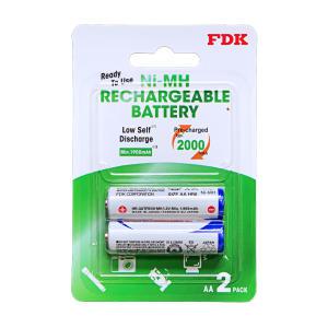 FDK 충전지 건전지 AA 2000mAh 2알