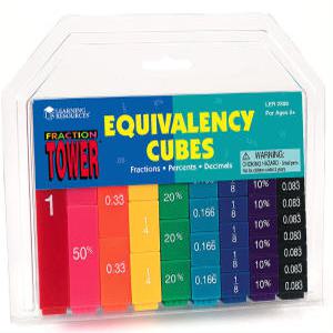 [EDU 2509] 분수막대 Fraction Tower Equvalency Cube