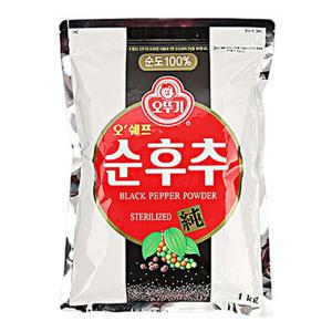 오뚜기 오쉐프 순후추1kg  5개