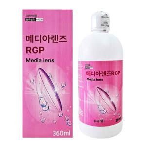 메디아렌즈 RGP 하드 다목적용액 360ml x1개