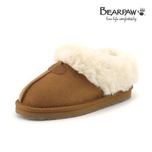 [베어파우](센텀시티점)(BEARPAW) 아동 털 슬리퍼 JULIE MULE KIDS 히코리 K2542002ND-K