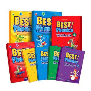 [카드10%] 베스트 파닉스 Best Phonics SB WB TG 1 2 3 4 5 교재 워크북 Workbook 교사용 세트 책