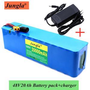 전기 자전거 배터리 48v 20Ah 1000w 13S3P 20000mah 리튬 이온 배터리 54.6v BMS + 충전기와 전기 스쿠터